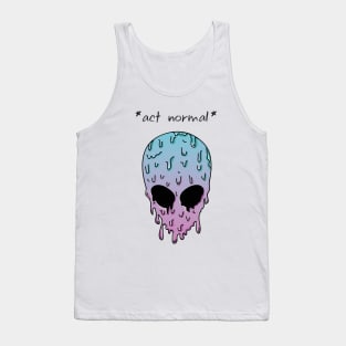 act normal ufo Tank Top